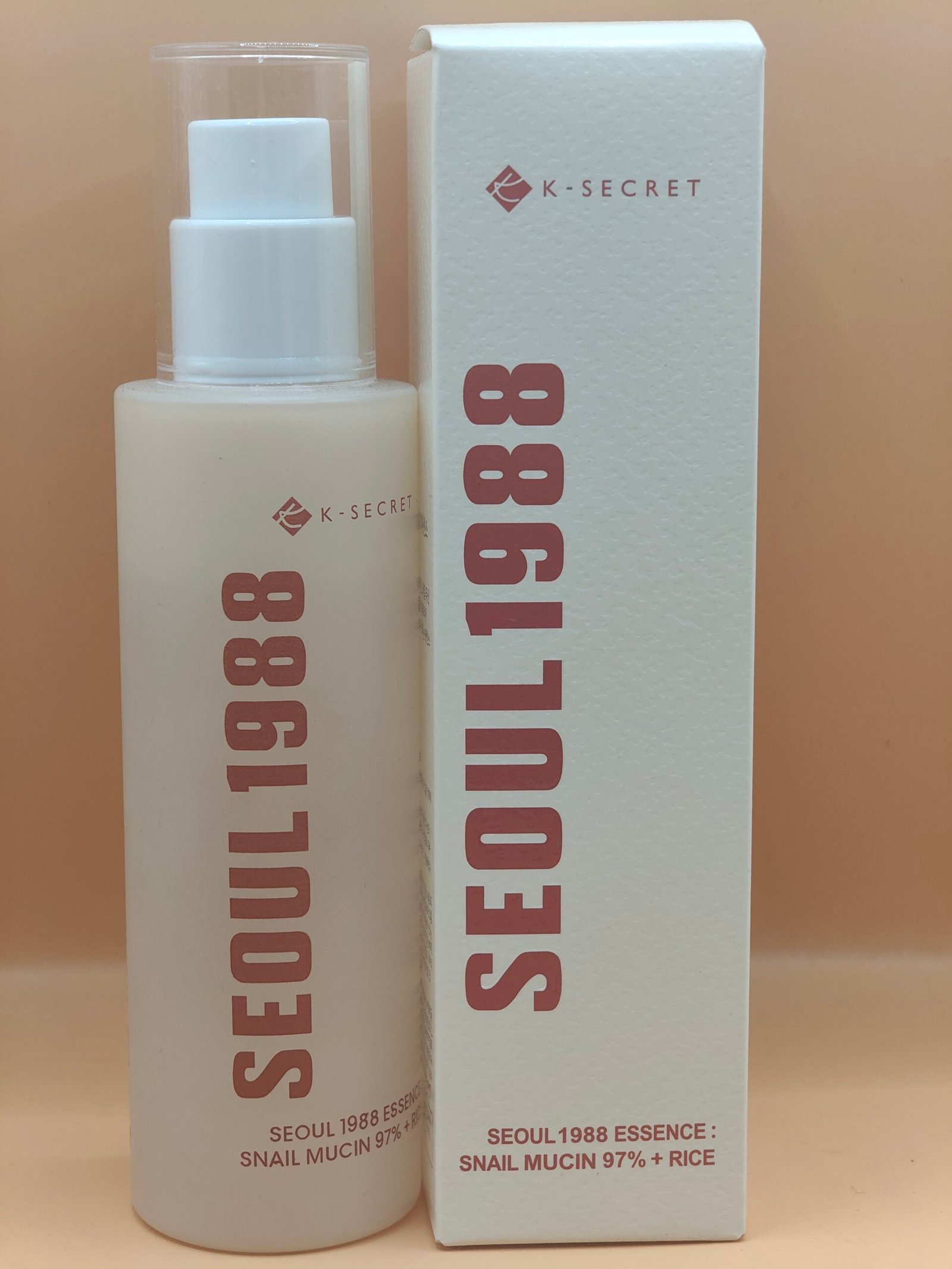 Seoul 1988 Essence SNAIL MUCIN 97% + RICE