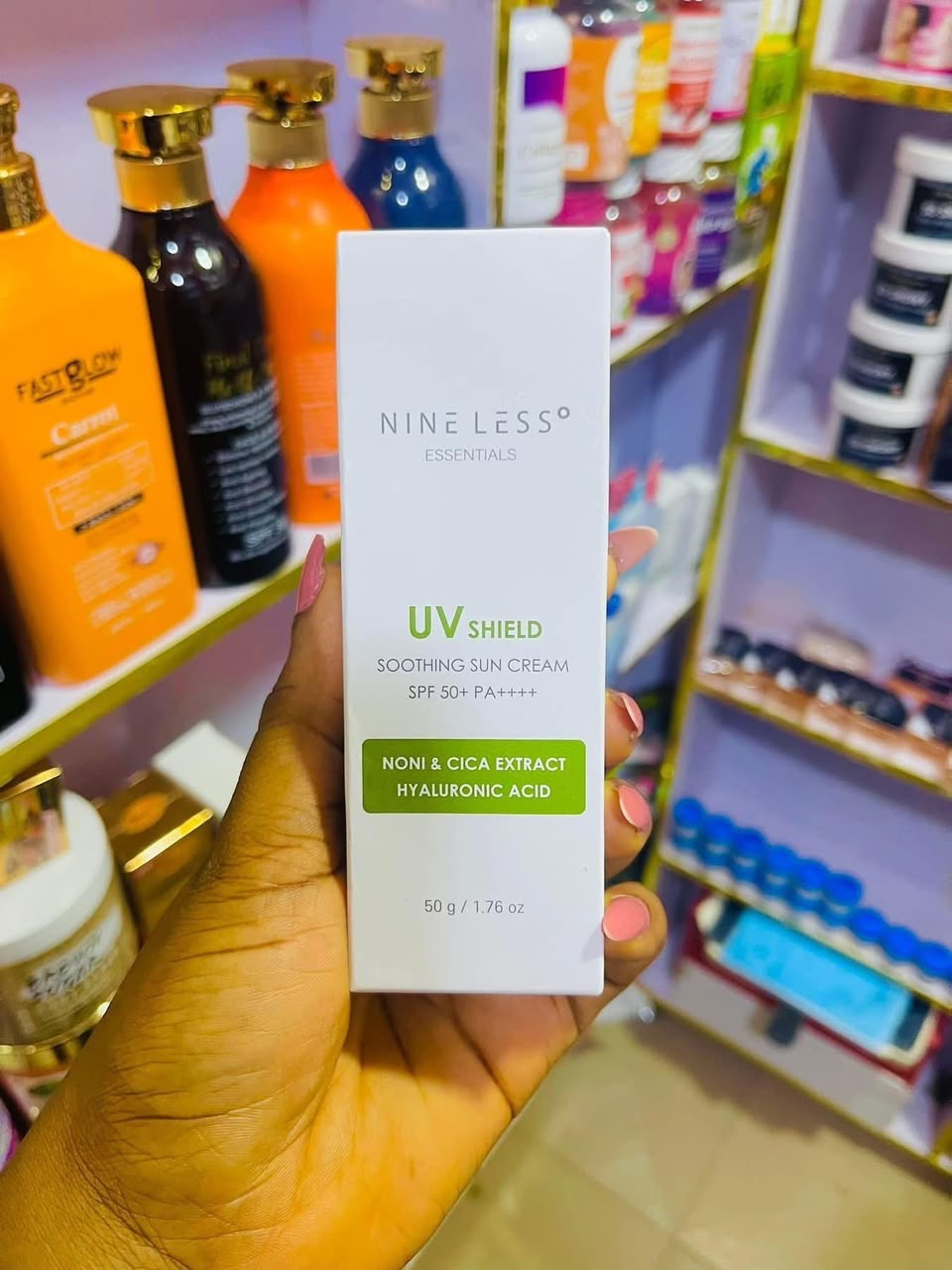 Nineless UV Shield soothing sunscreen