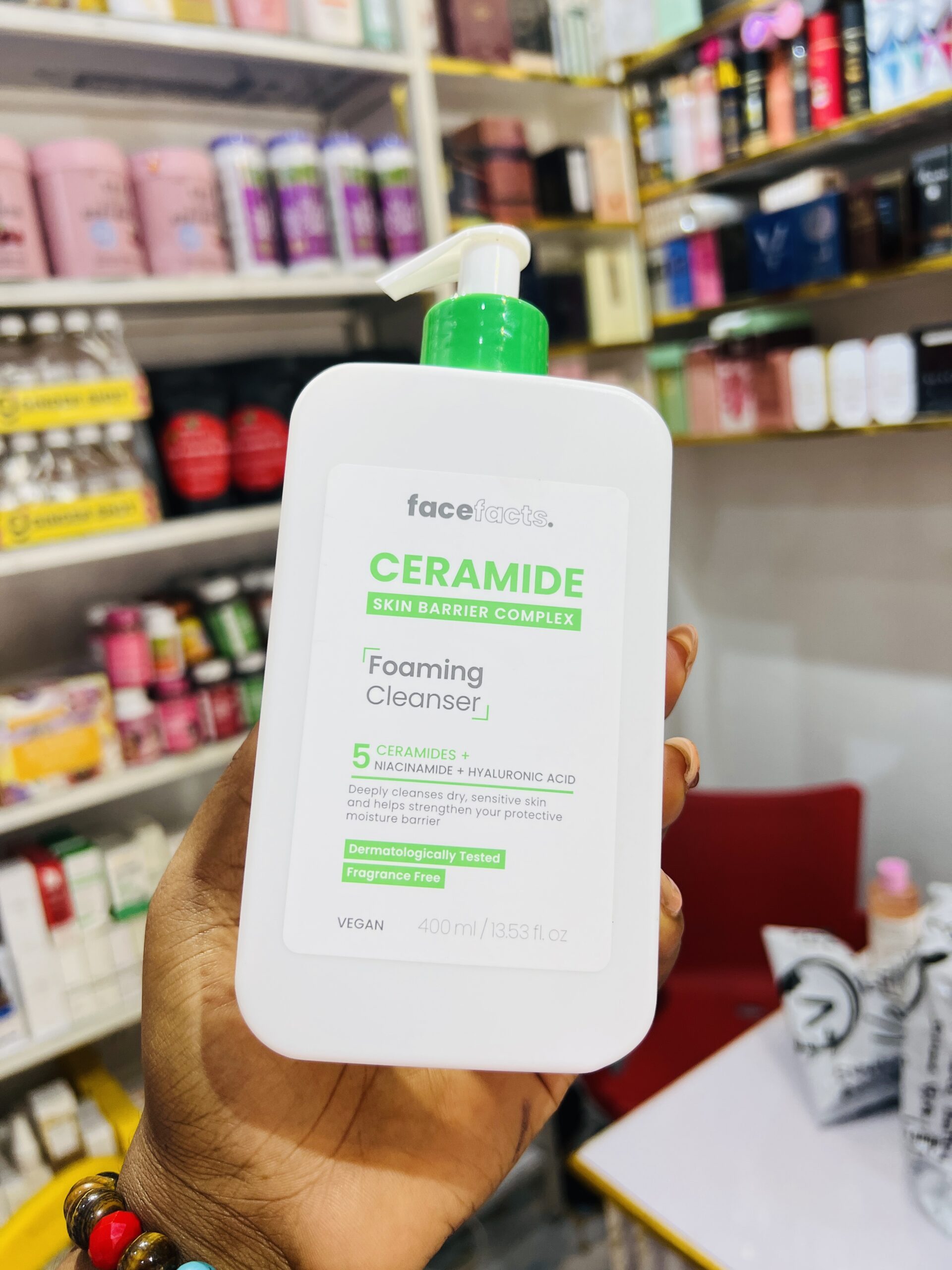 Face facts foaming cleanser