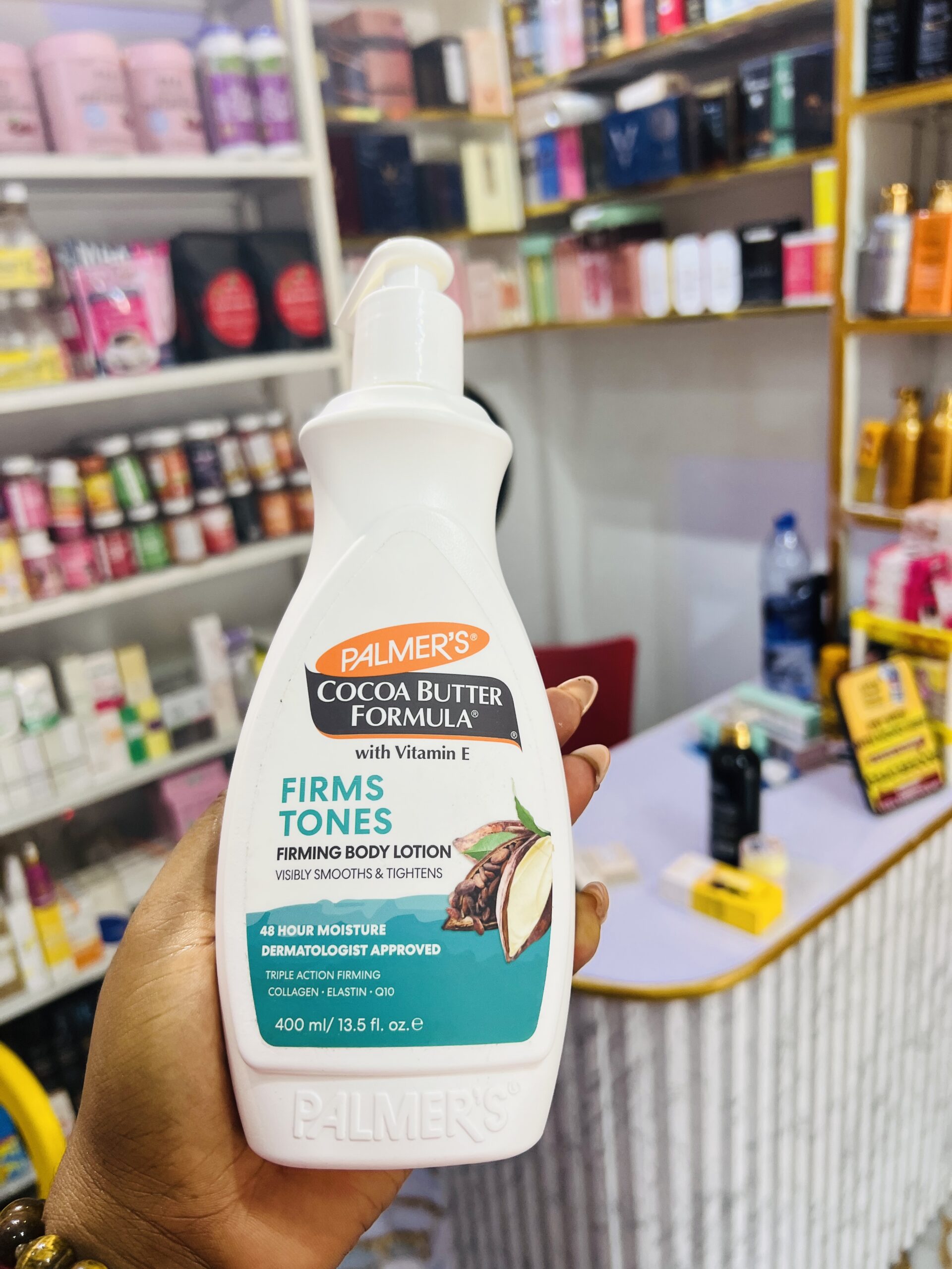 Palmers firm tone lotion