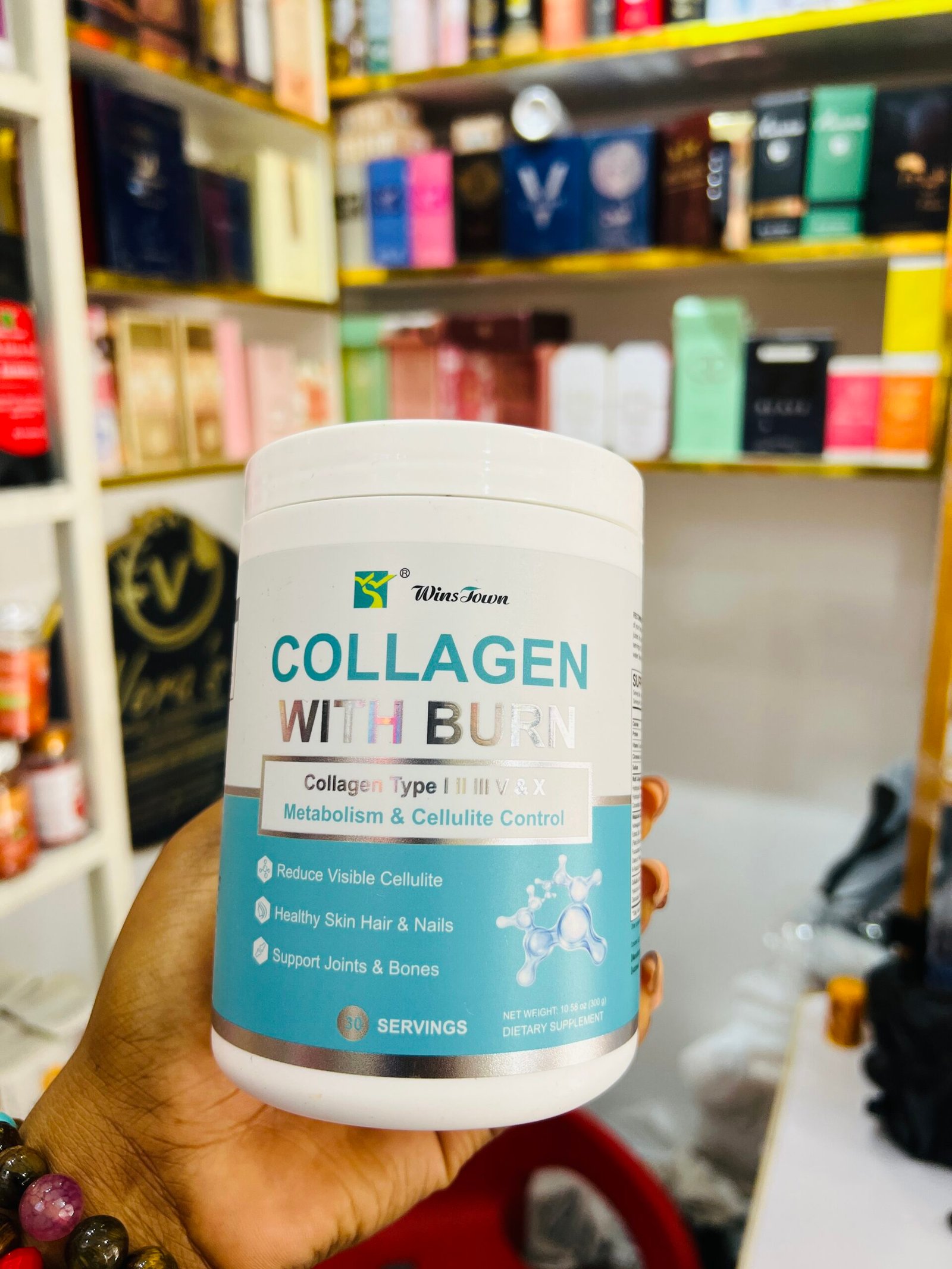 Winstown collagen with burn powder
