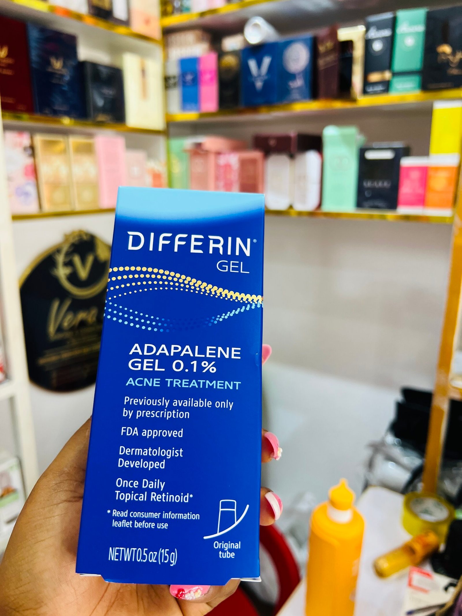 Differin adapalene gel