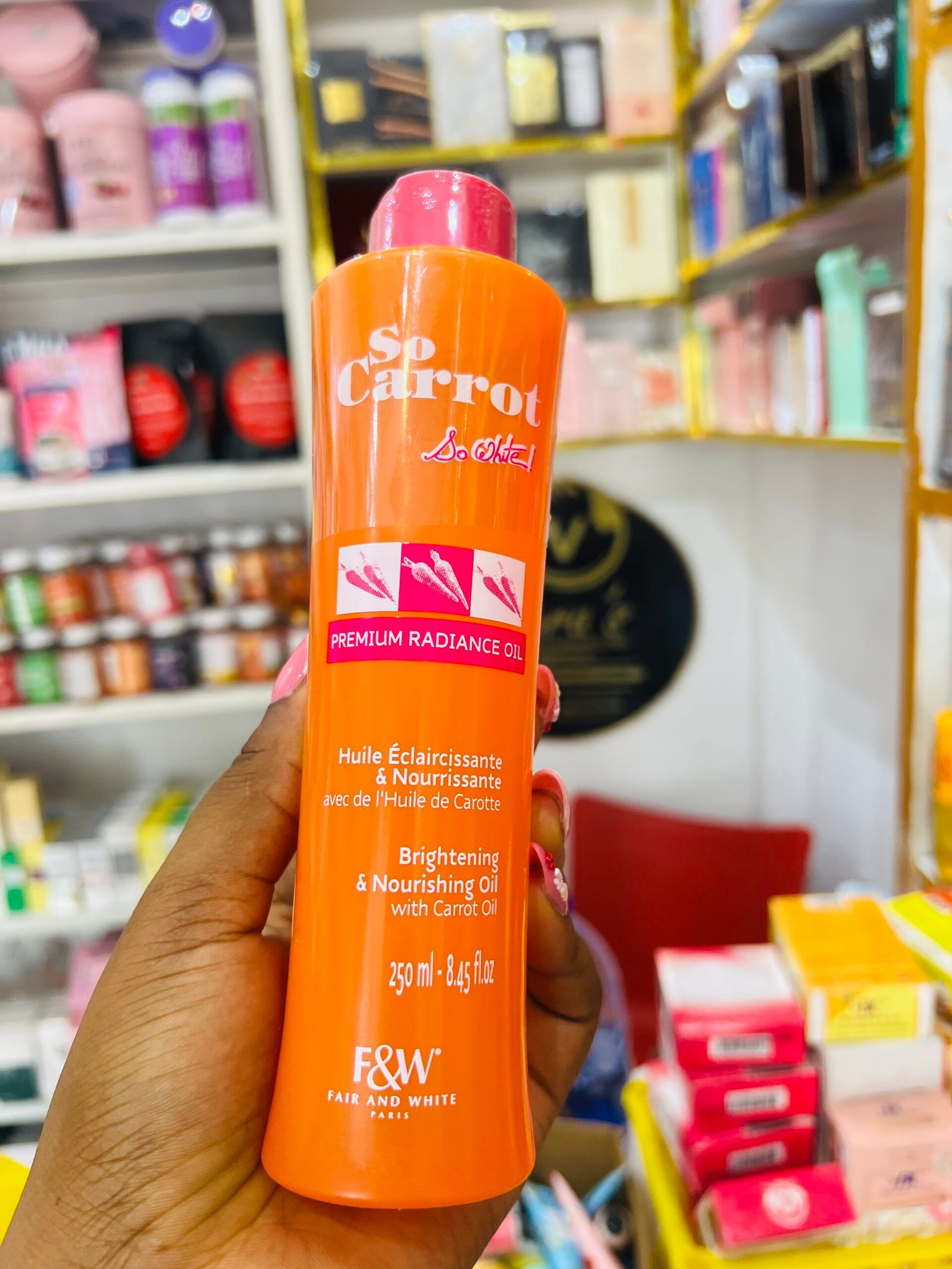 Fair&white so carrot oil
