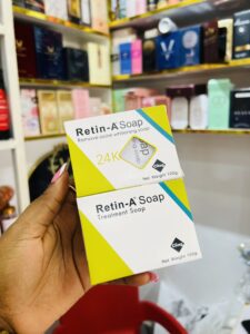 Retin A soaps