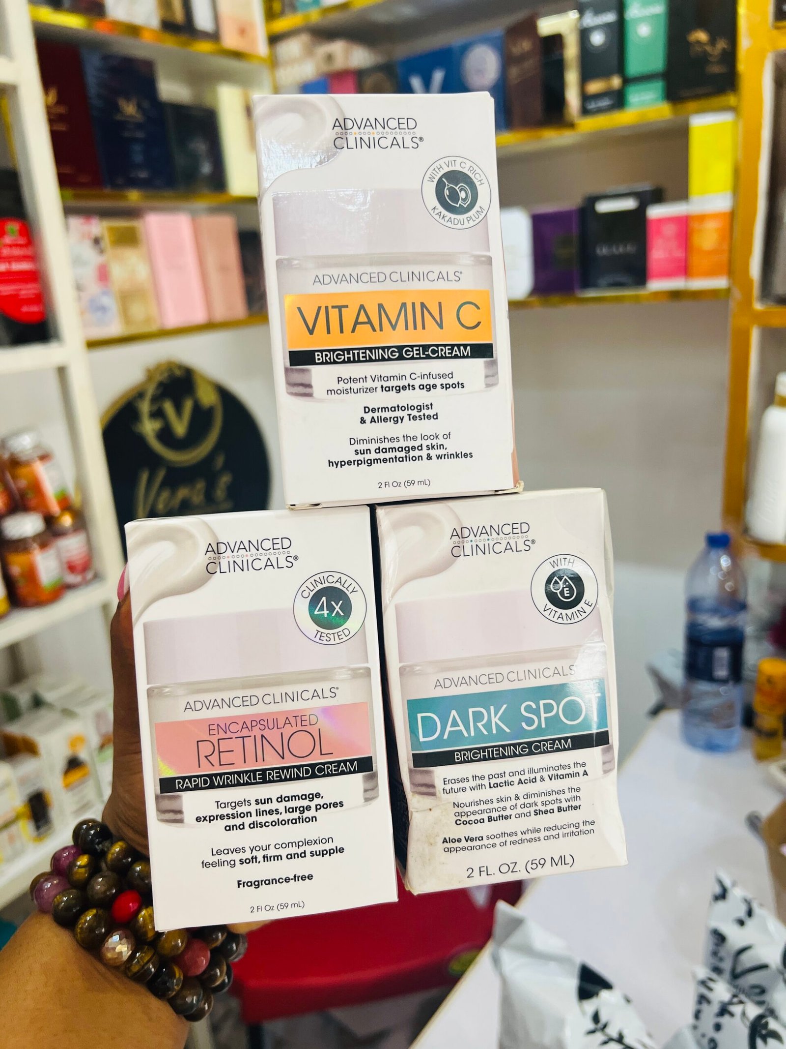 Advanced clinicals face creams
