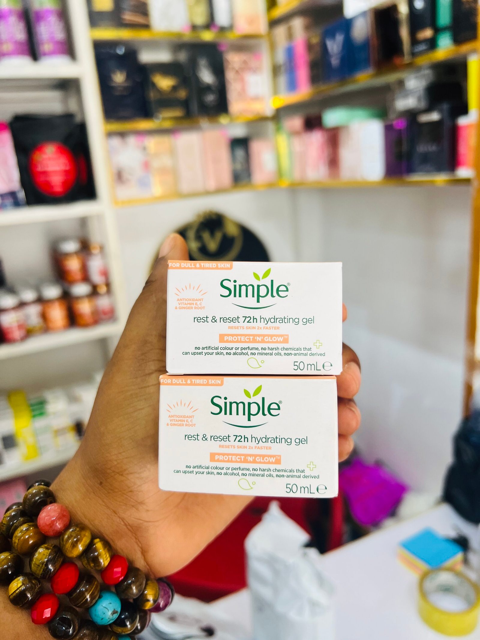 Simple rest& reset hydrating gel