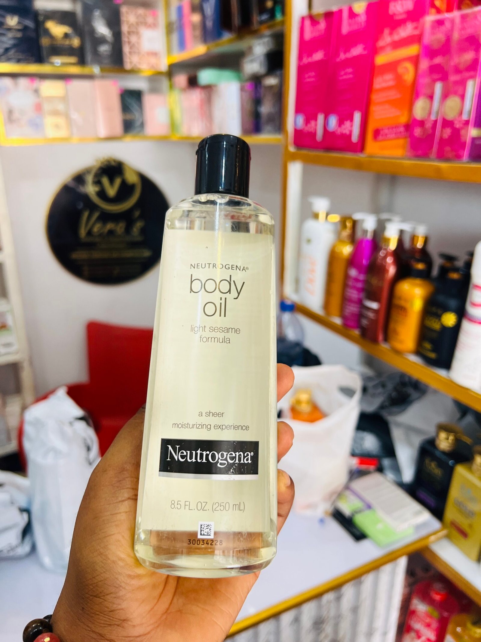 Neutrogena body oil