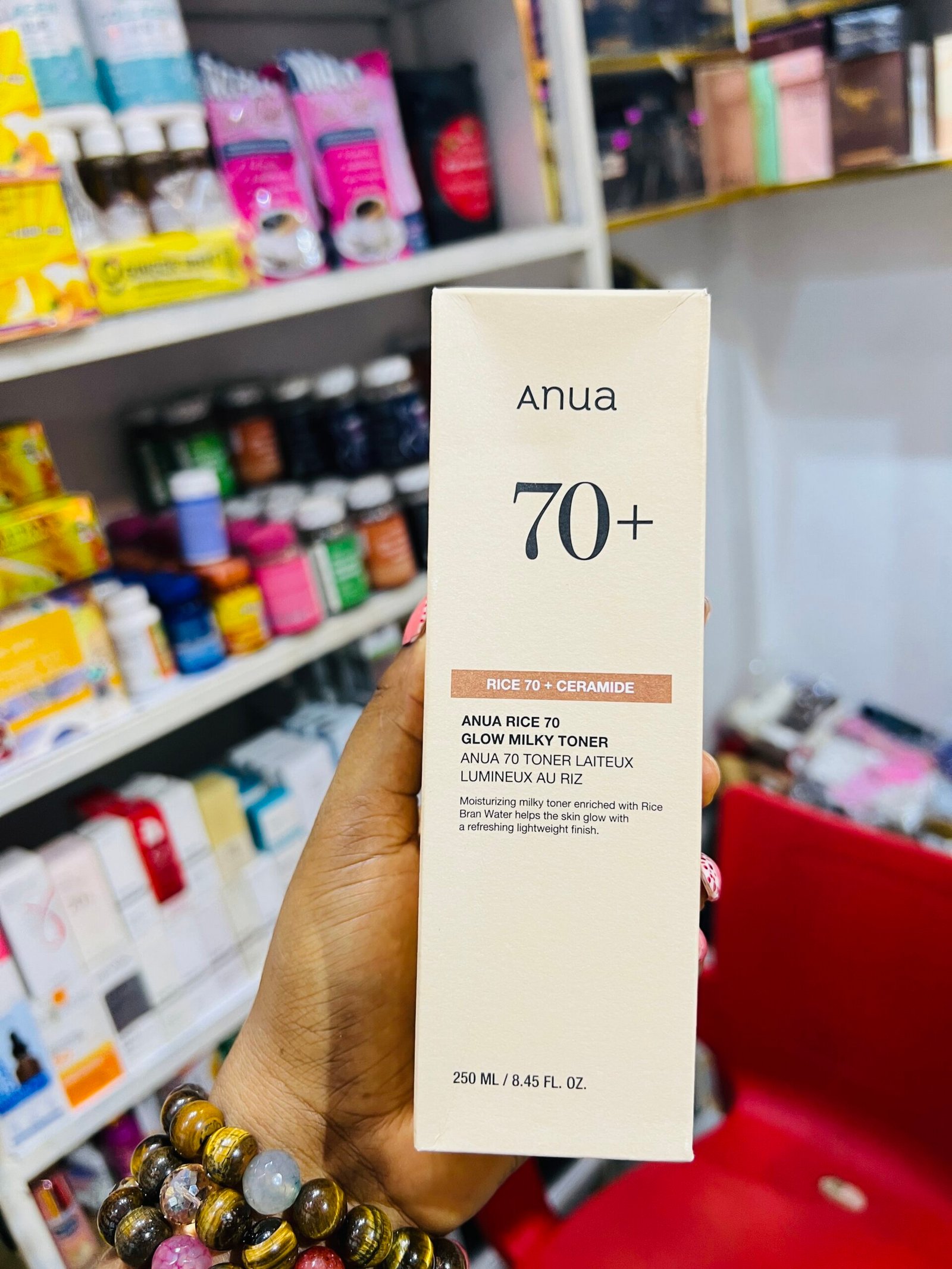 Anua rice 70+ ceramide toner