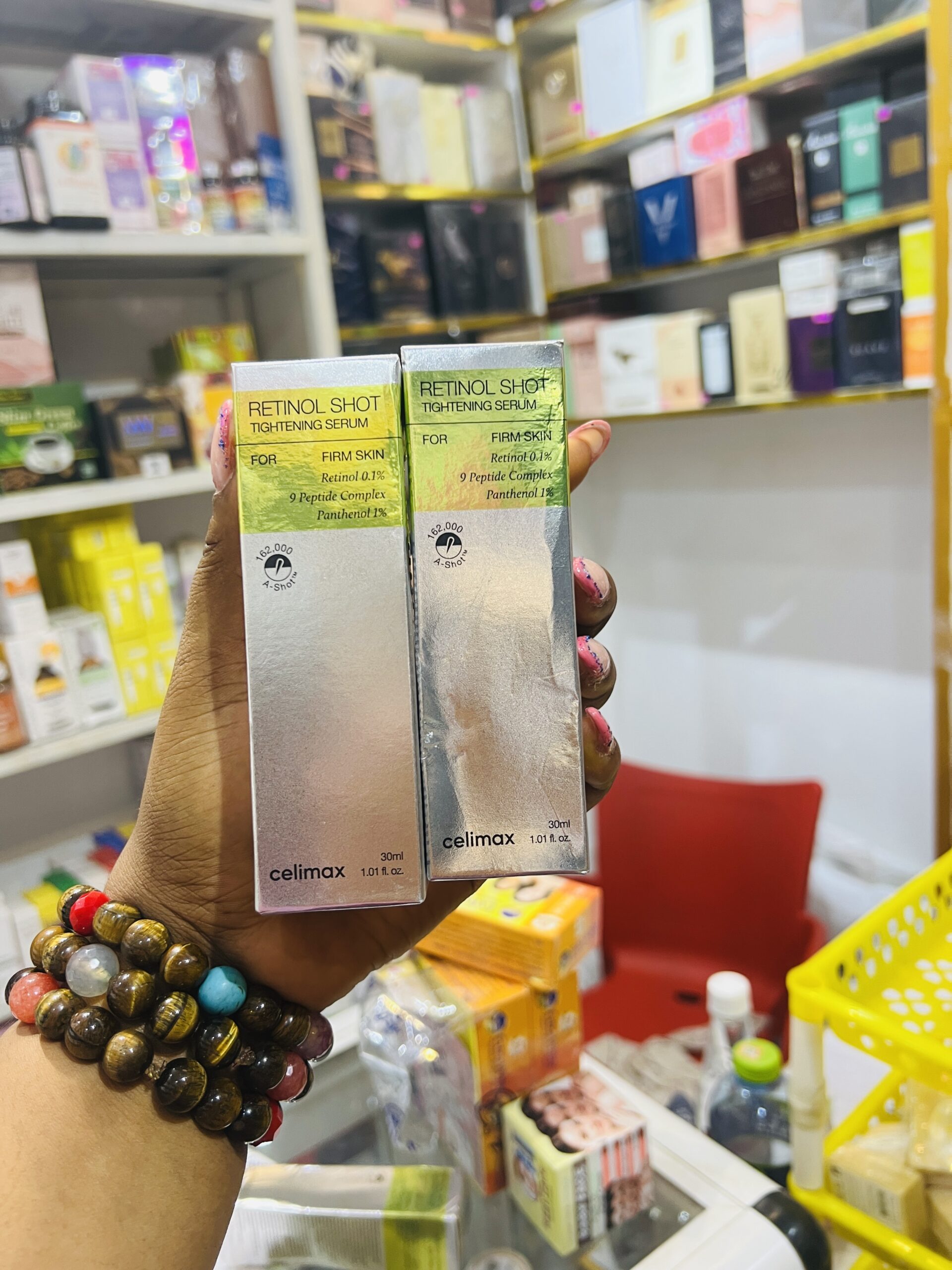 Celimax retinol shot tightening serum