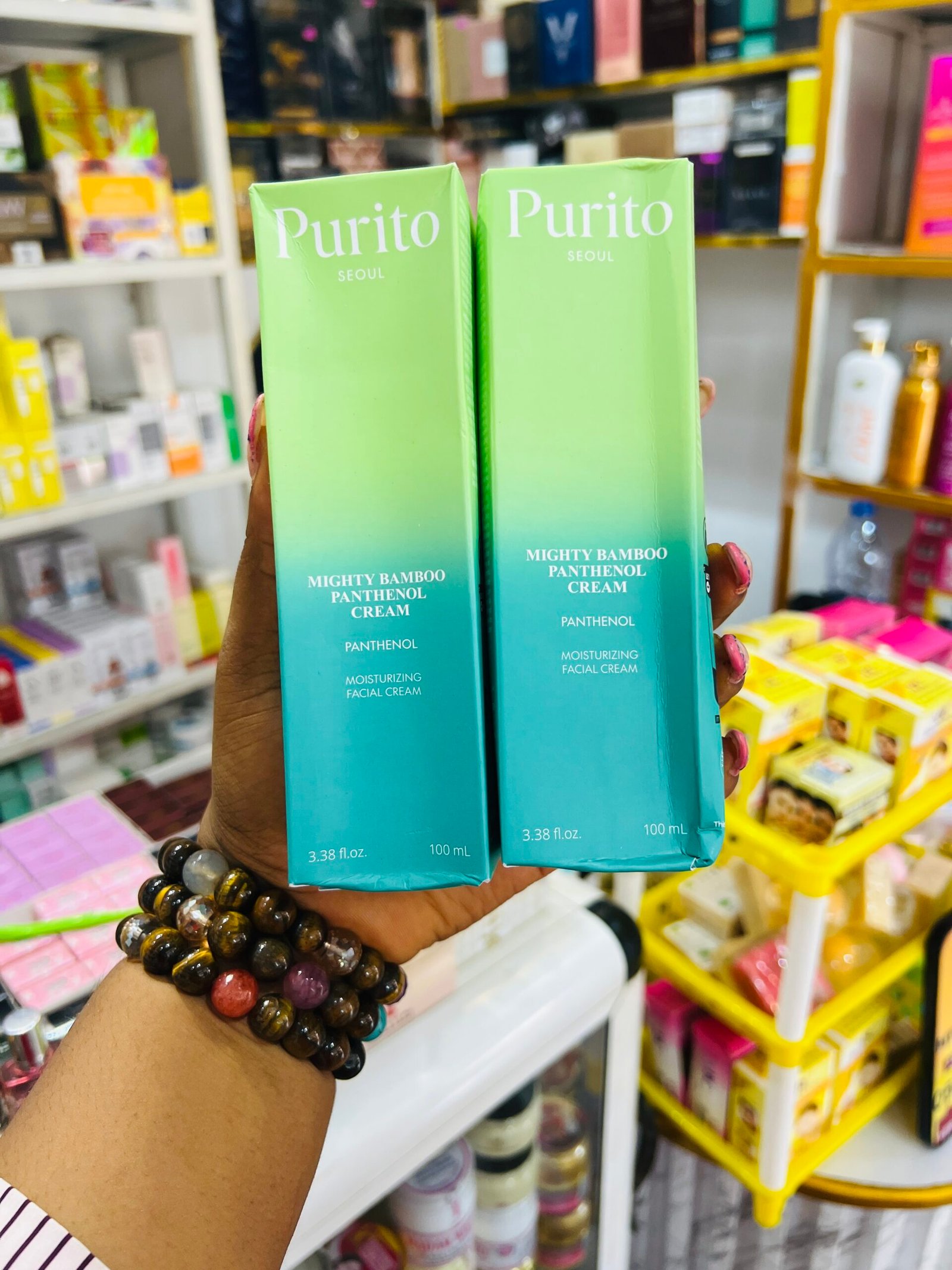 Purito mighty bamboo panthenol cream