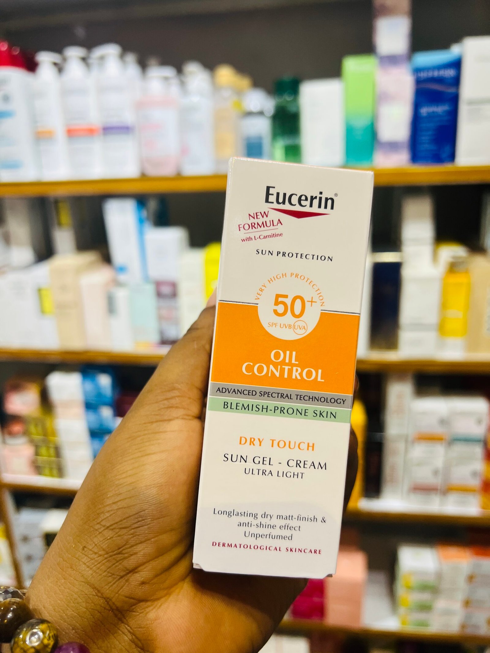 Eucerin oil control sunscreen
