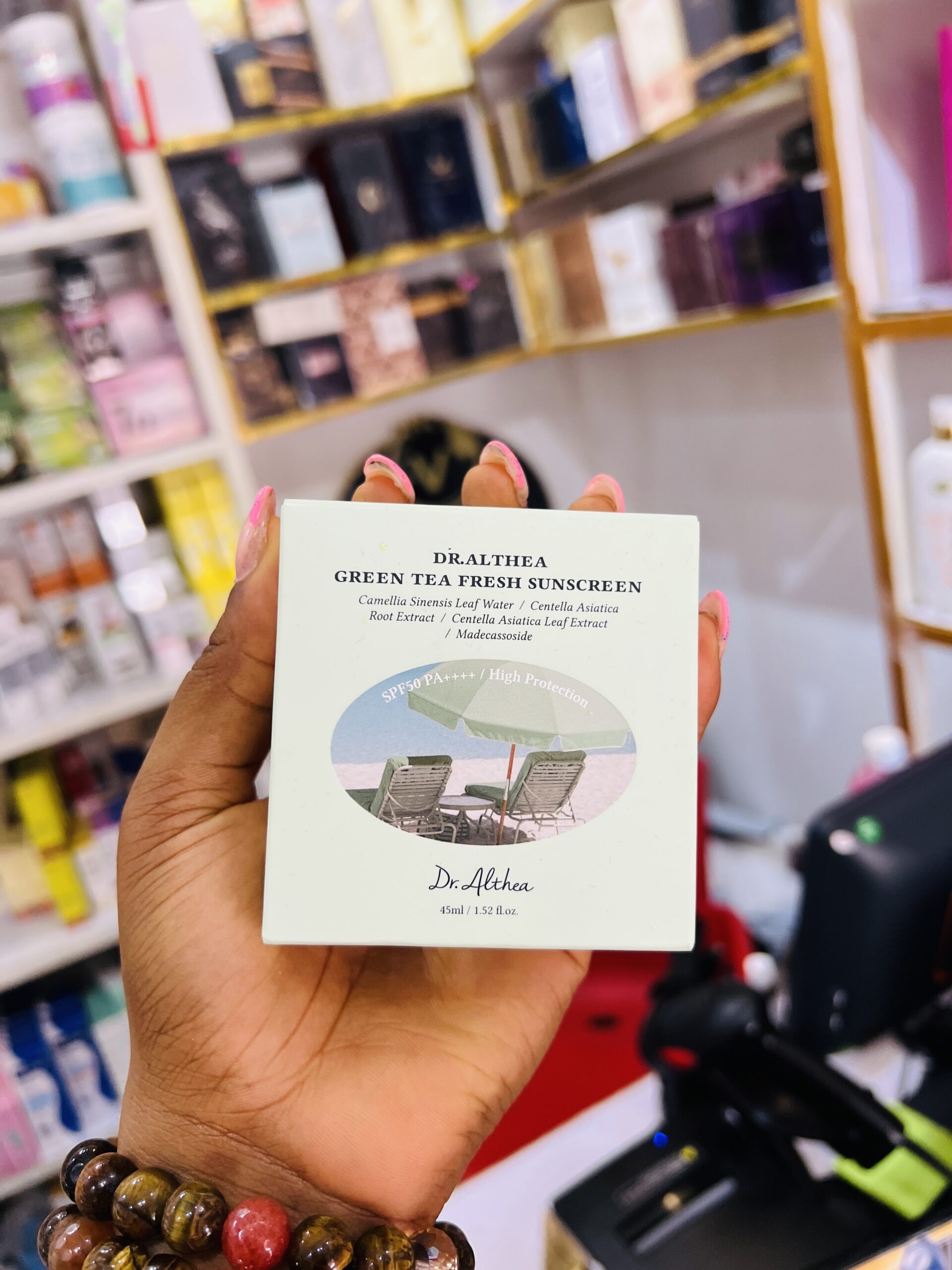 Dr Althea green tea sunscreen