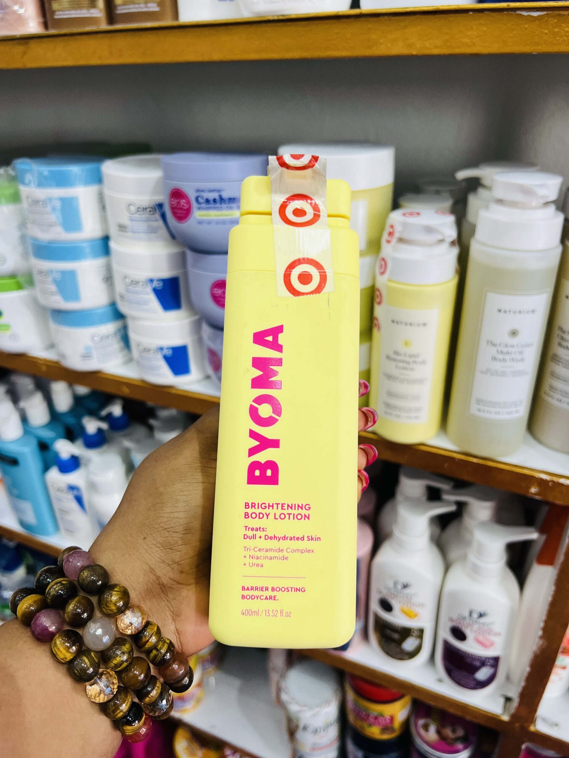 Byoma brightening body lotion