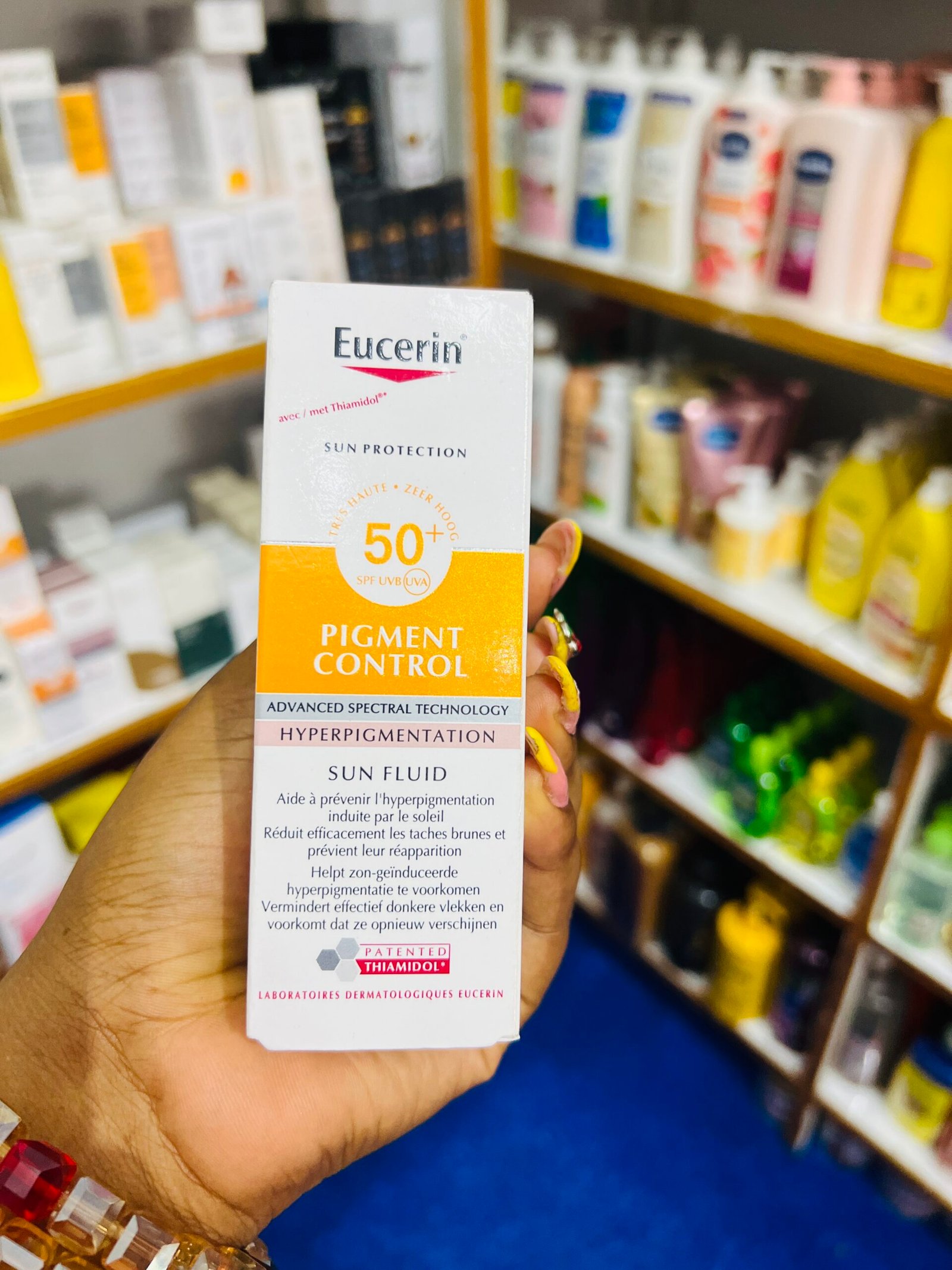Eucerin pigment control sunscreen