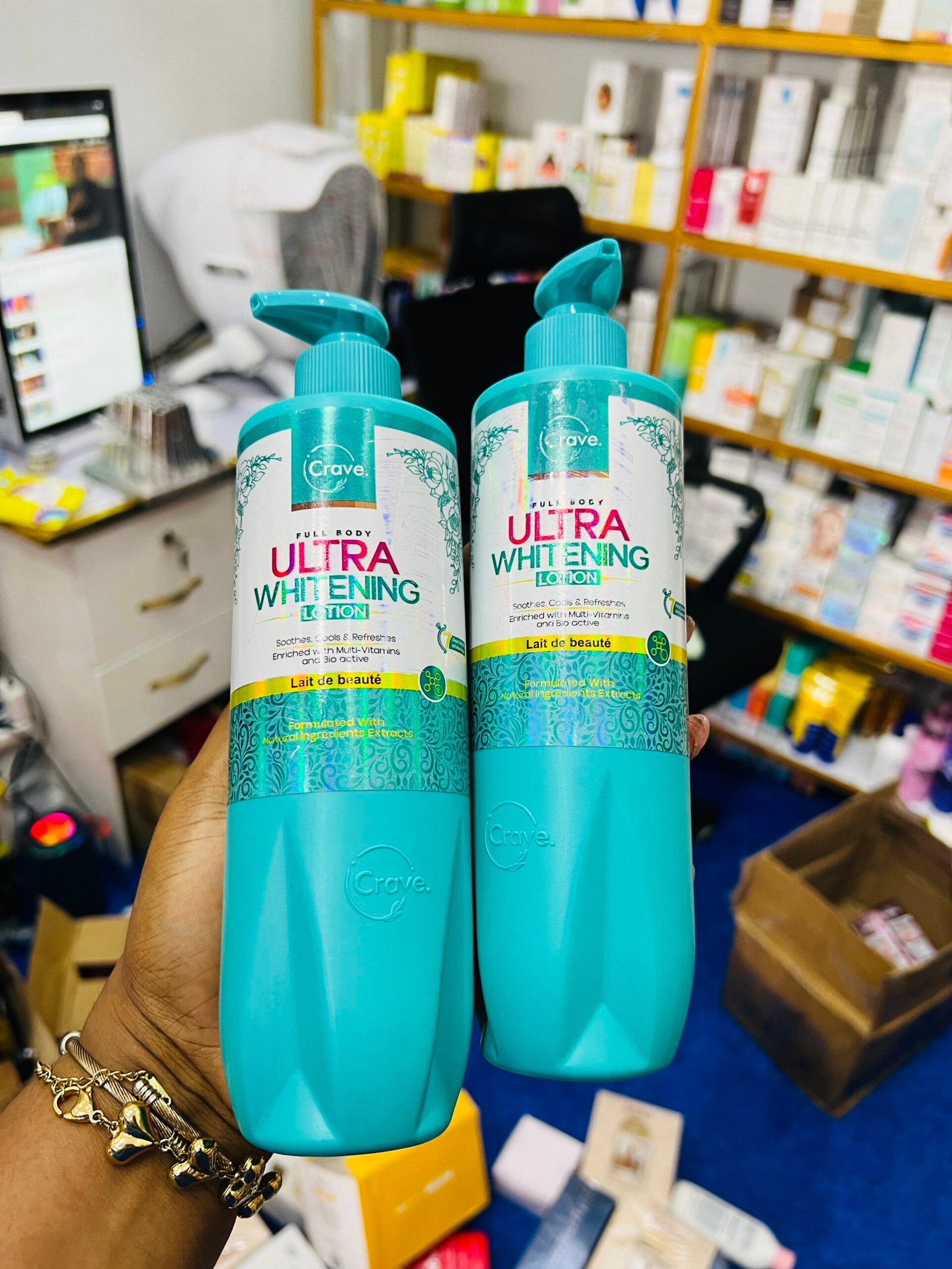 Crave ultra whitening lotion