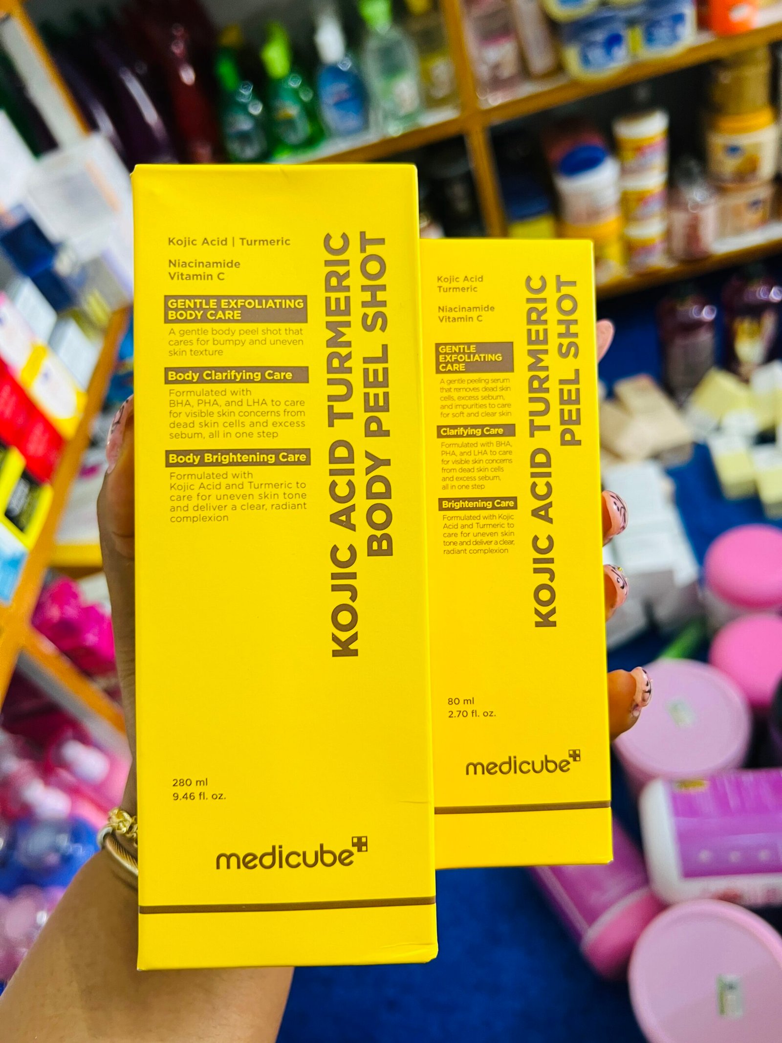 Medicube Kojic and tumeric peel shot
