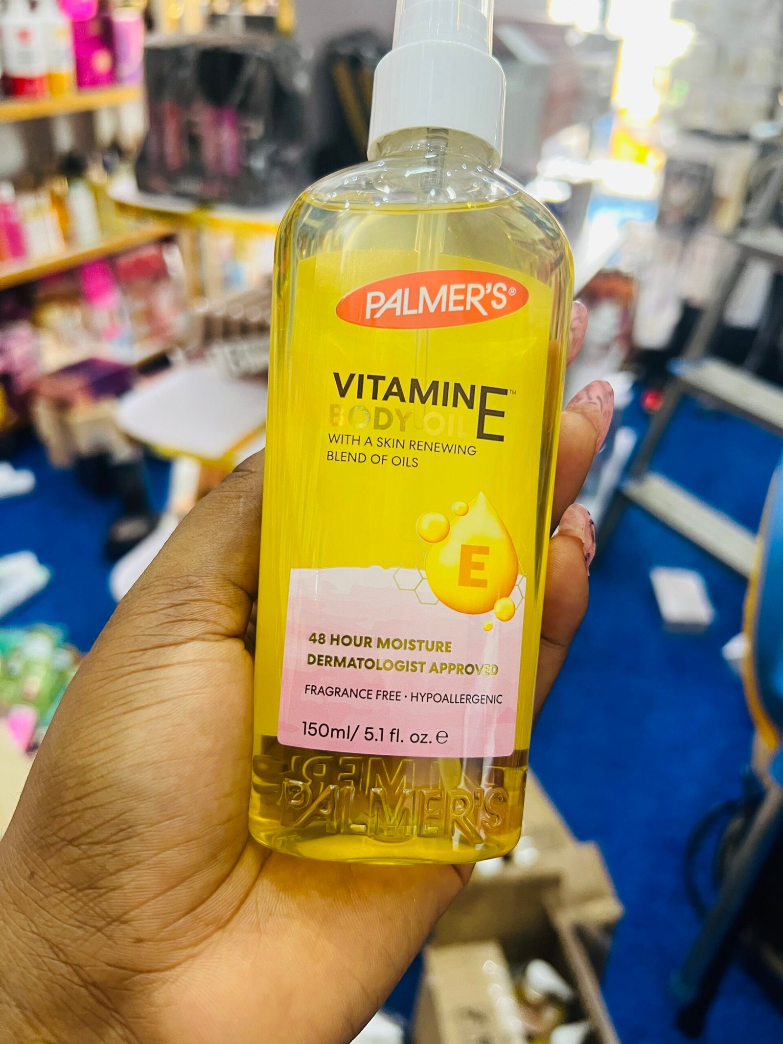 Palmers vitamin E body oil