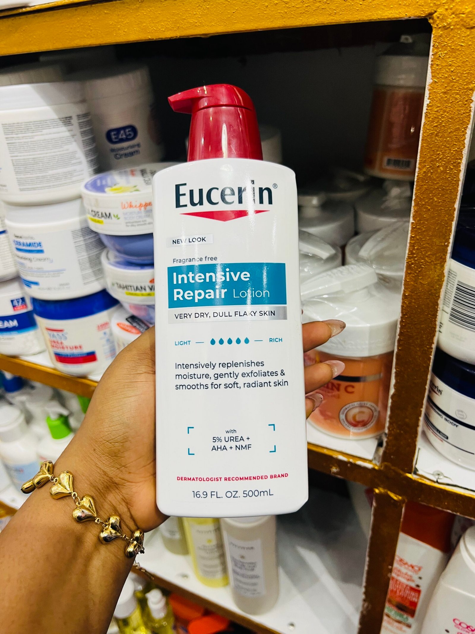 Eucerin intensive repair body lotion