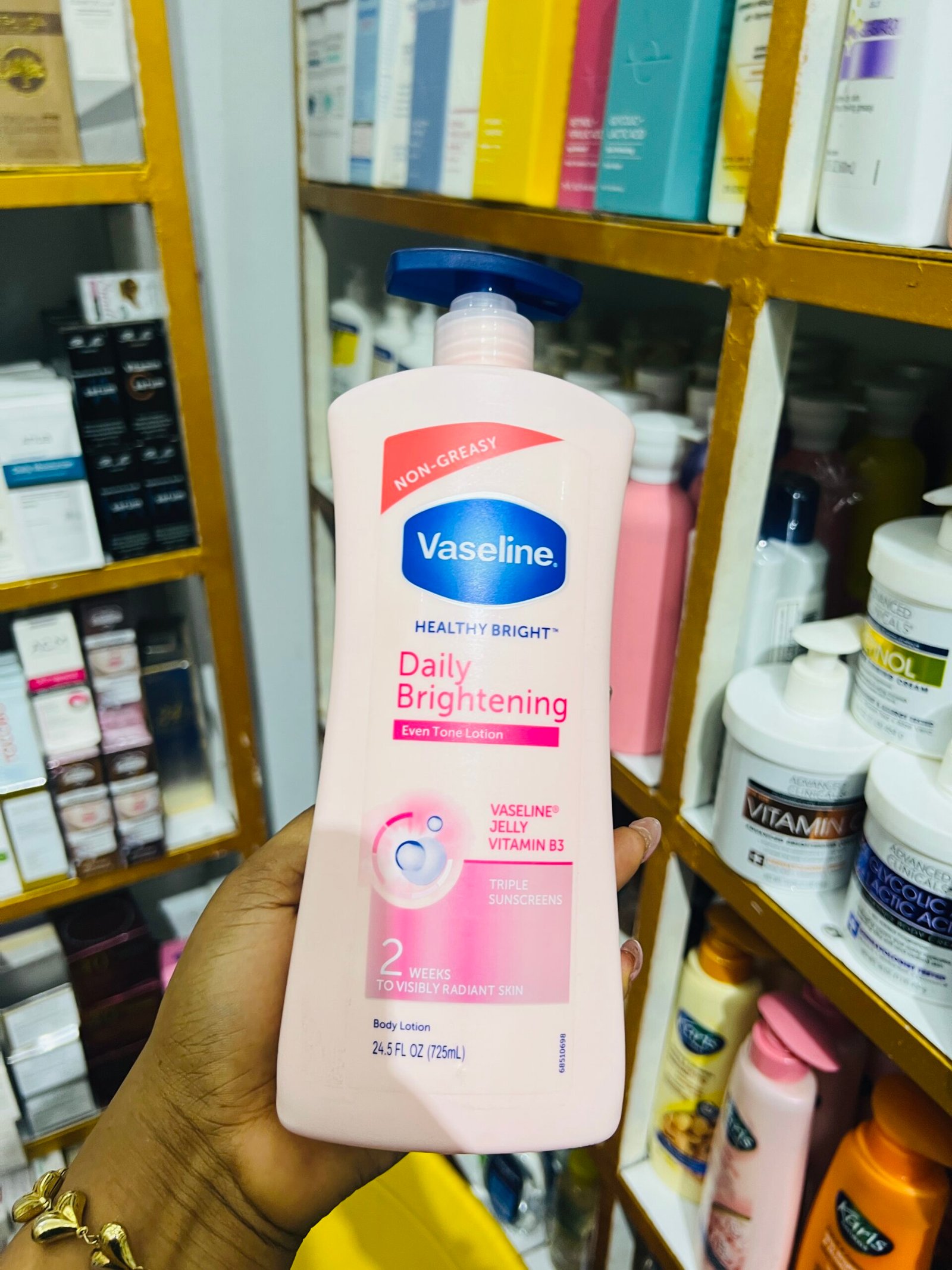 Vaseline daily brightening lotion