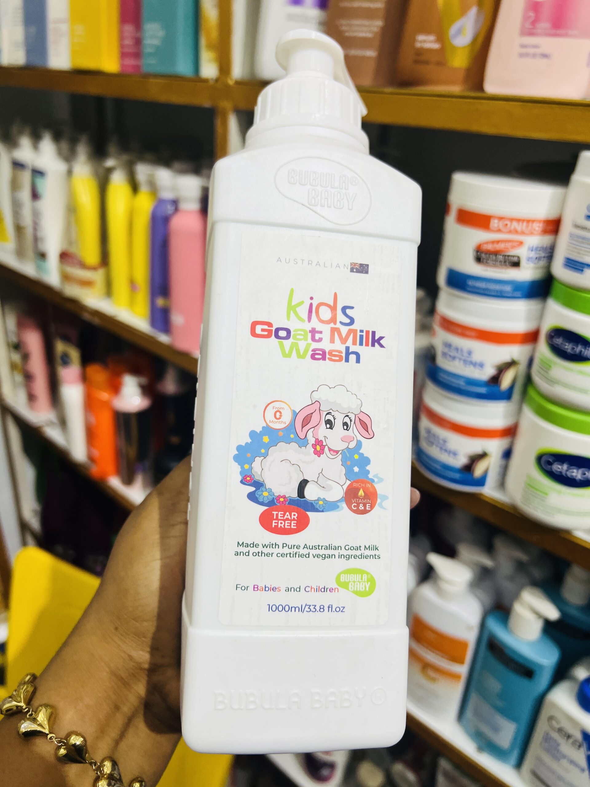 Australian kids goat milk wash