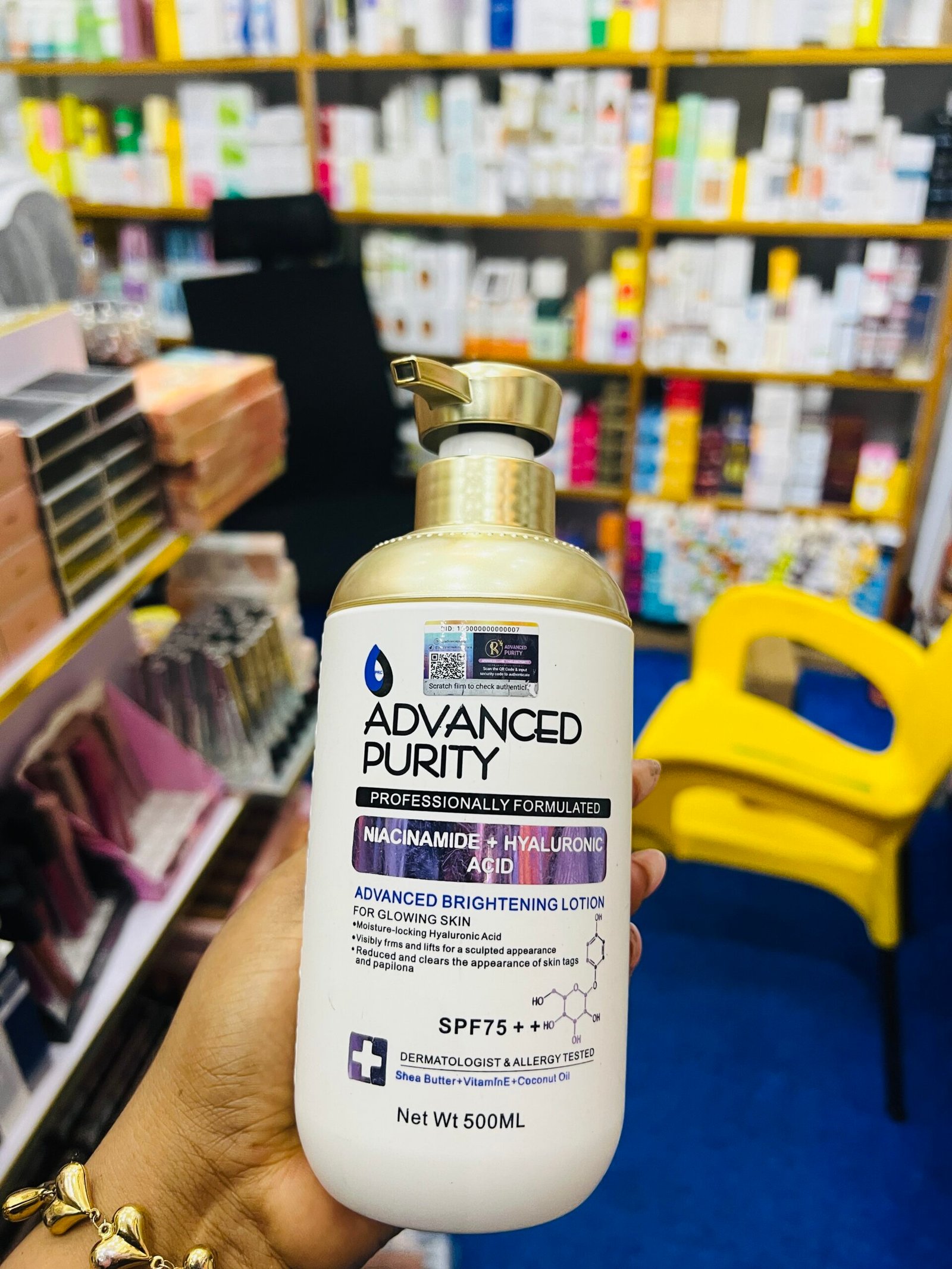 Advanced purity niacinamide lotion