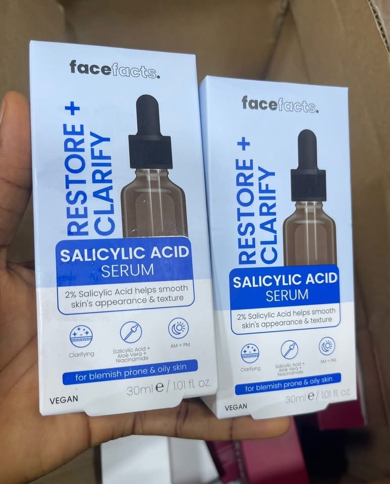 Face facts salicylic serum
